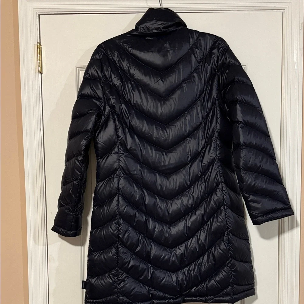 Calvin Klein Women's Dark Blue Puffer Jacket - Picture 9 of 14